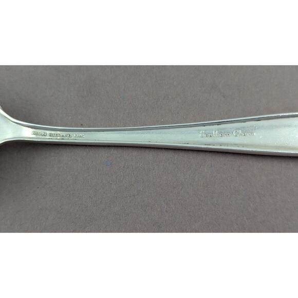 Alvin Southern Charm Sterling Silver Cold Meat Serving Fork 7-1/4" No Mono 54g - Picture 6 of 8